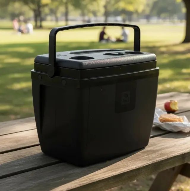 Caixa Térmica Cooler 36L Preta BEL  - Foto 5