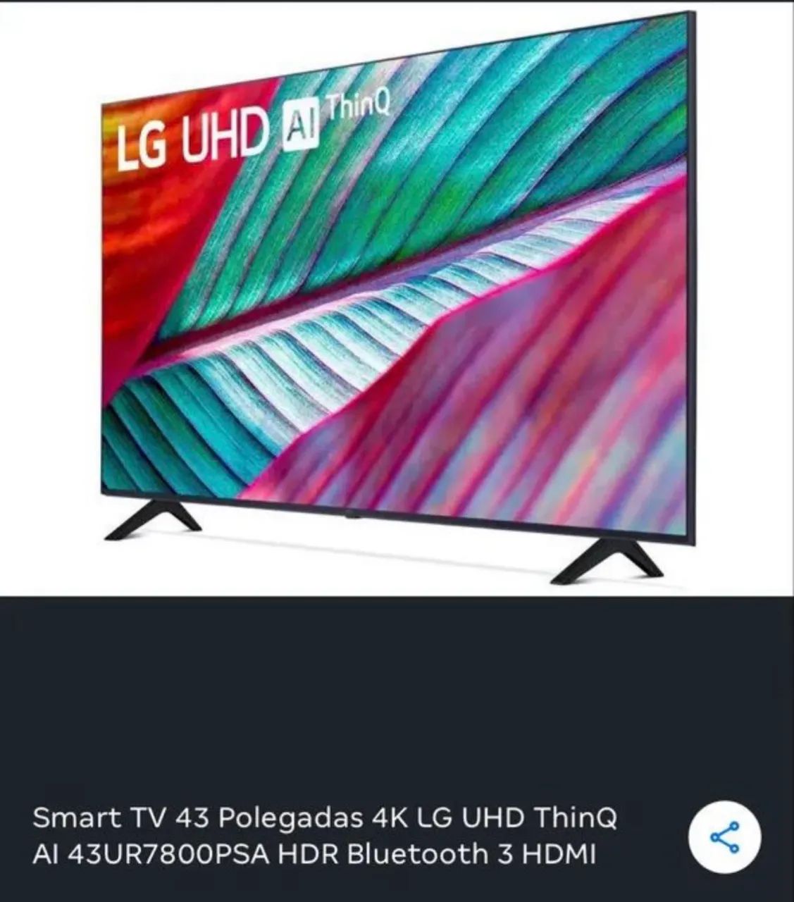 Smart TV LG 43? 4K UHD ThinQ AI - Foto 5