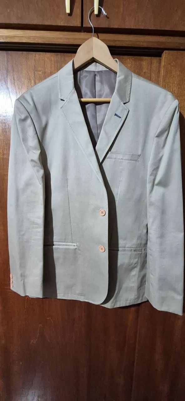 Blazer bege Enzo Toscani novissimo