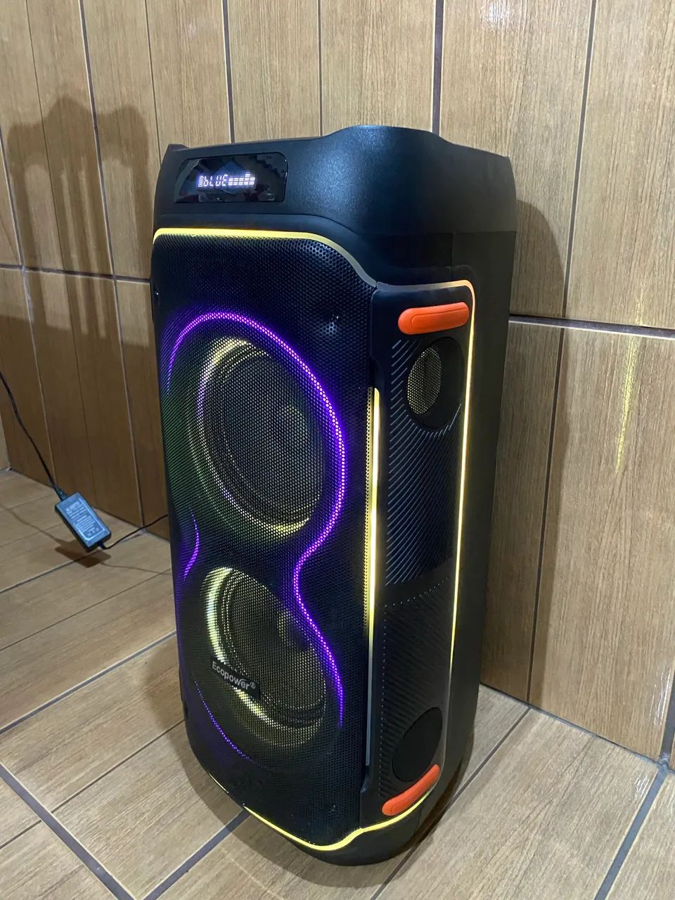? Caixa de Som Bluetooth Ecopower - Potente com LED ? - Foto 2