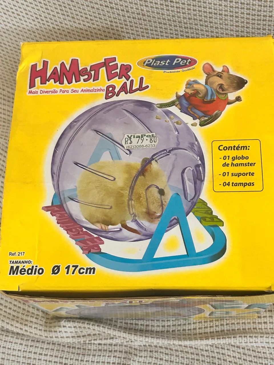 Hamster ball , brincadeira pro seu hamster  - Foto 5