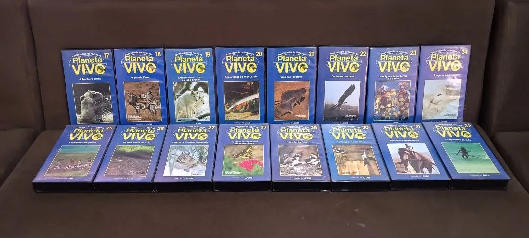 Coleção Planeta Vivo completa com 32 VHS - Foto 5
