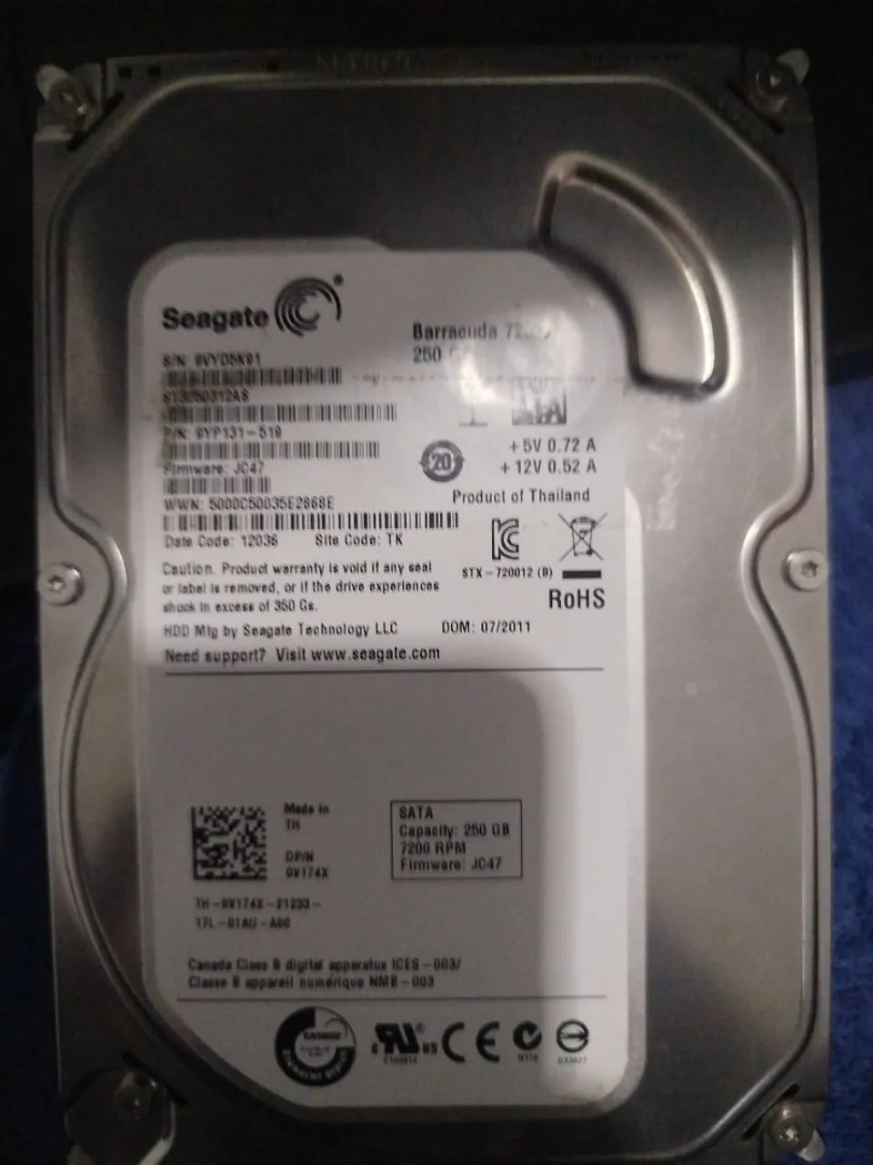 HD 250 GB - Foto 3