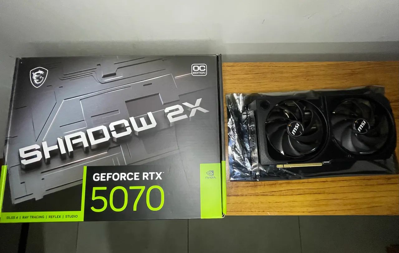 RTX 5070 12GB - MSI Shadow 2x OC - Foto 4