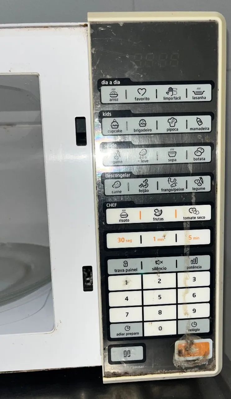 Micro-ondas Midea Liva 30L porta espelhada - Foto 5