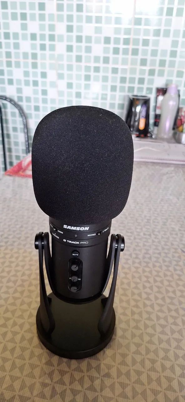 Samson G track pro usb funcionando perfeitamente  com caixa  - Foto 5
