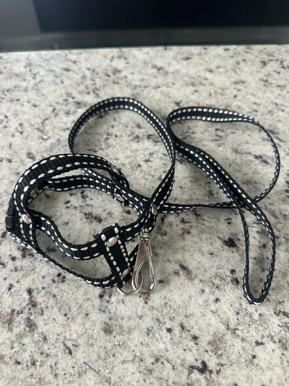 Guia com peitoral para pequeno porte