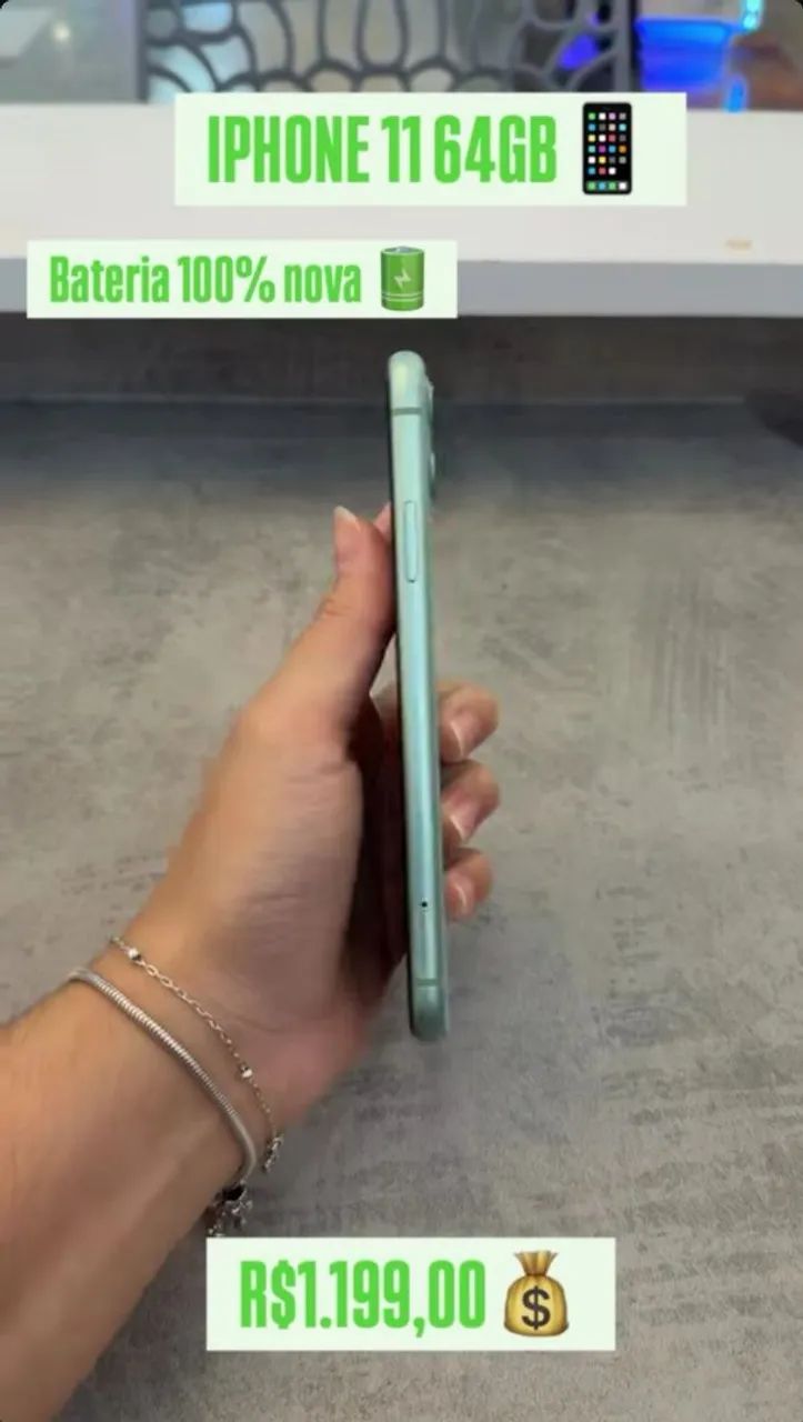 iPhone 11 64g em perfeito estado, saúde bateria 100% - Foto 5