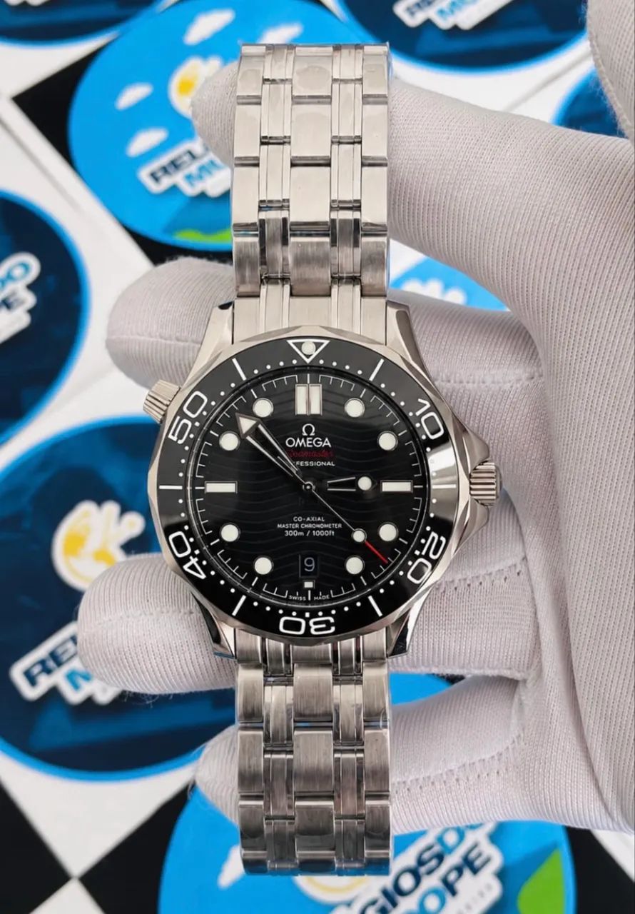Relógio SEAMASTER DIVER 300 BLACK - Foto 5