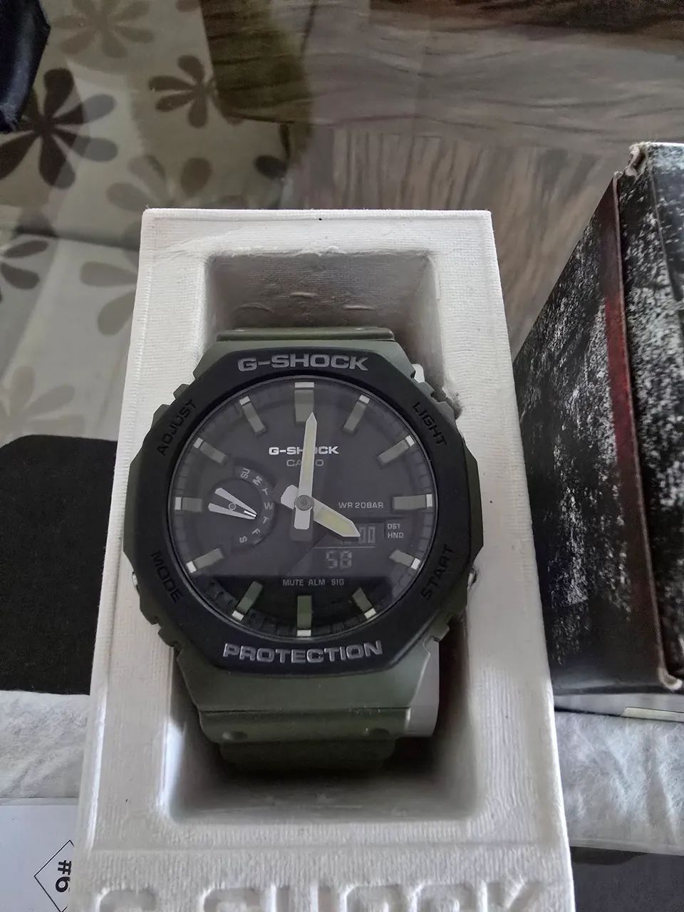 Relógio Casio G-shock Ga-2110su-3adr Carbon