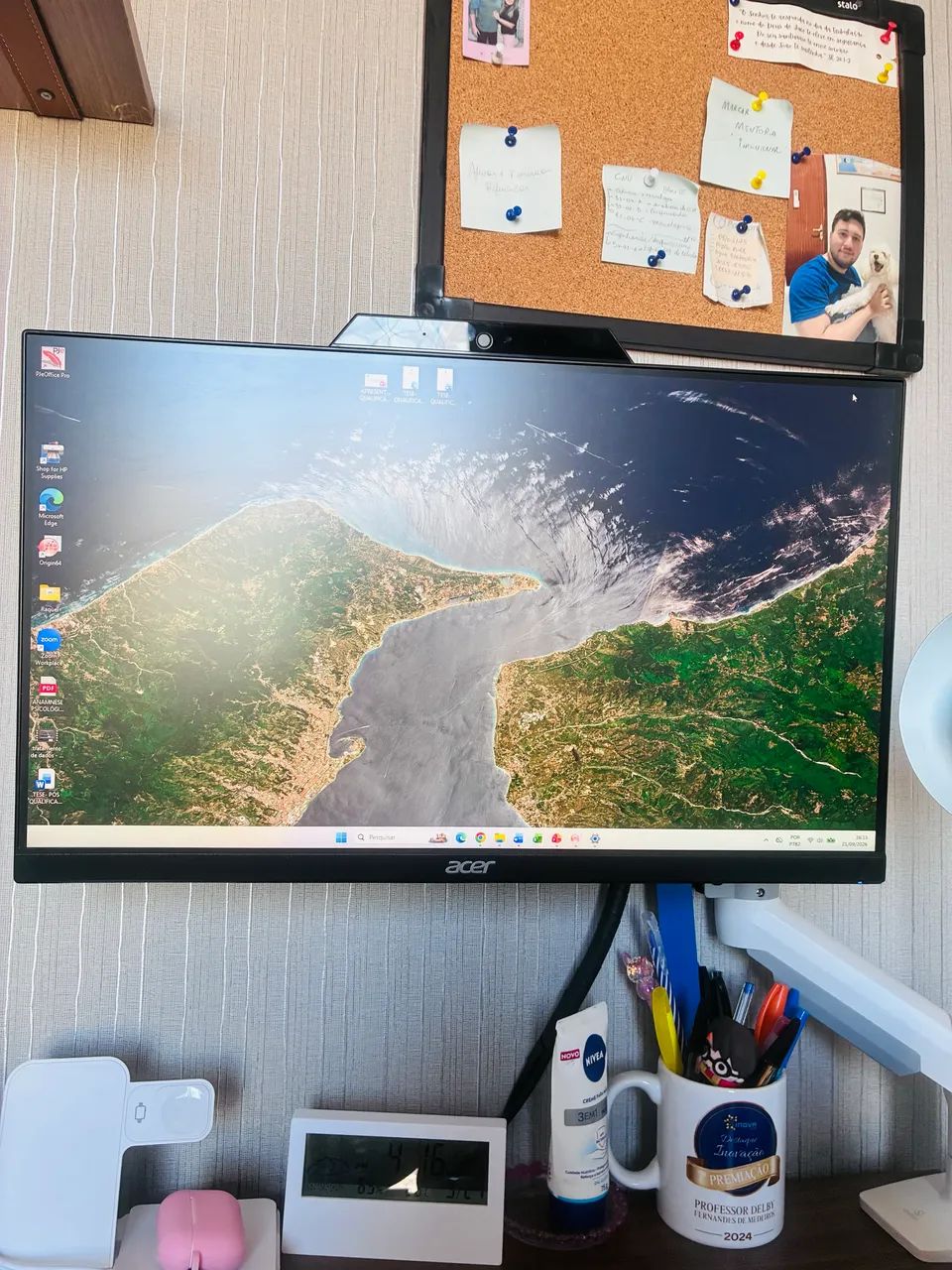 Monitor Acer 21? com webcam integrada  - Foto 2