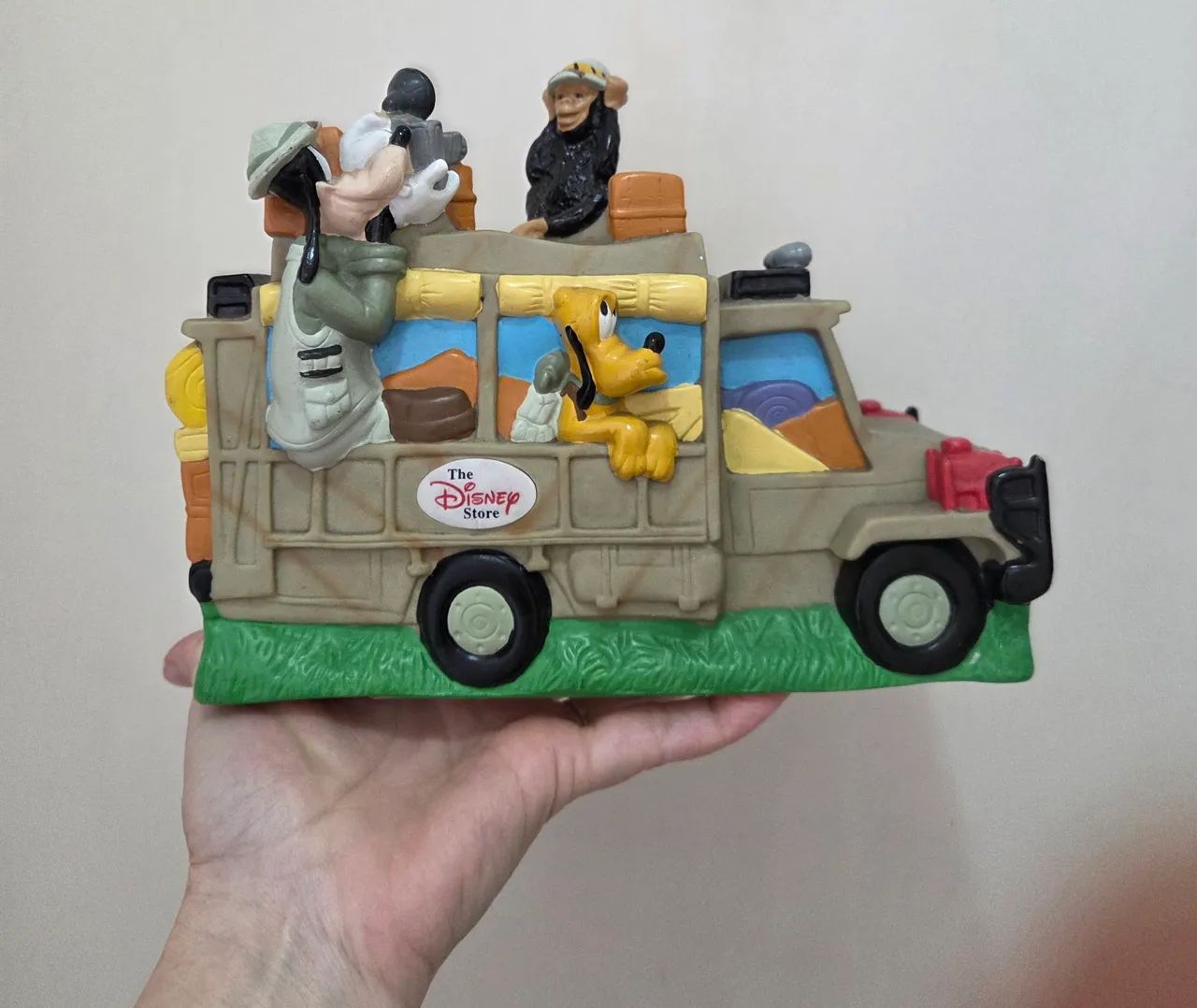 Cofre disney store safari  antigo de vinil - Foto 2