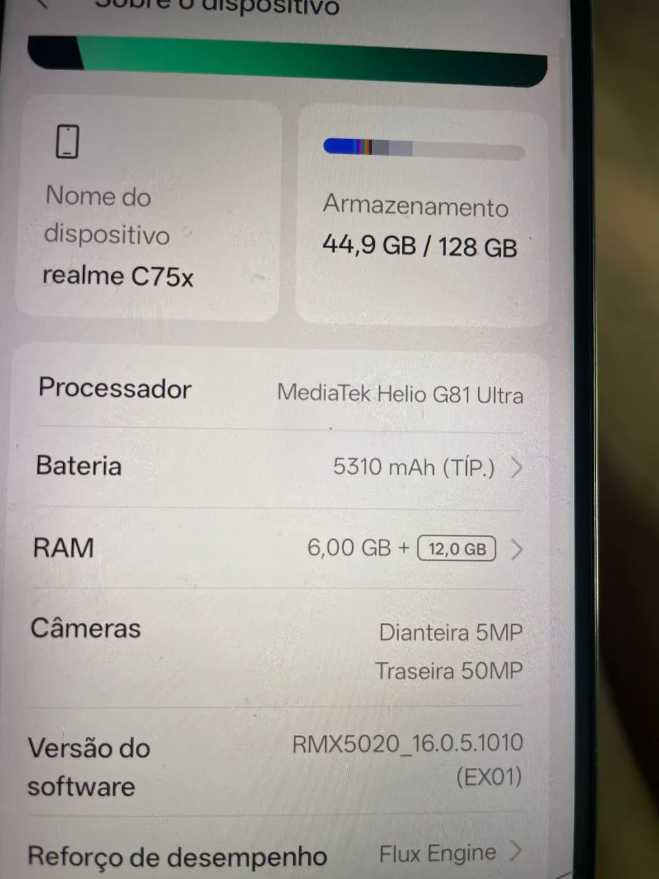 Realme C75x 128 Gb - Foto 4