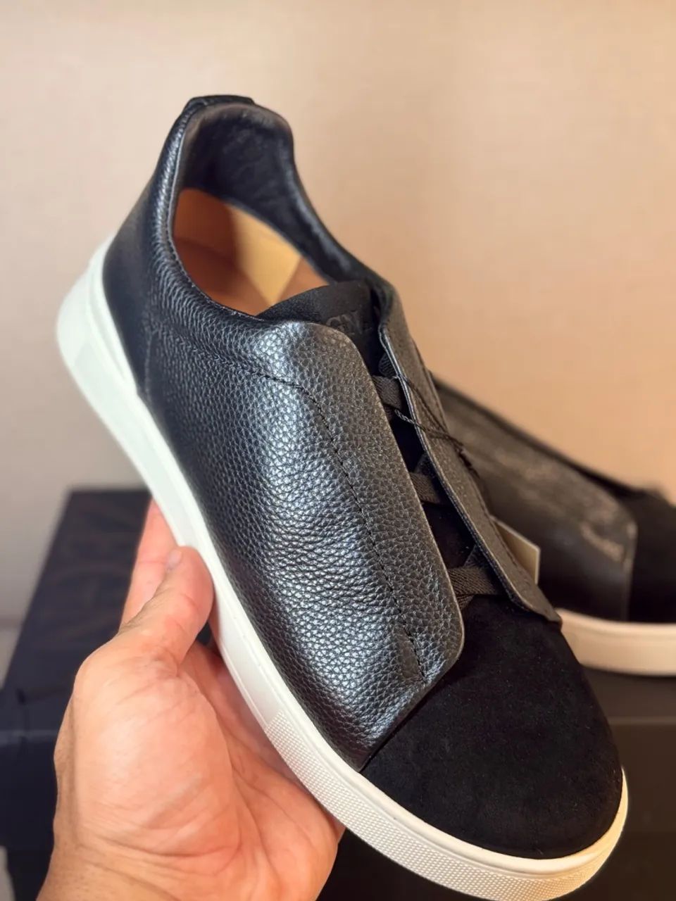 Tênis Zegna triple stitck - Foto 2