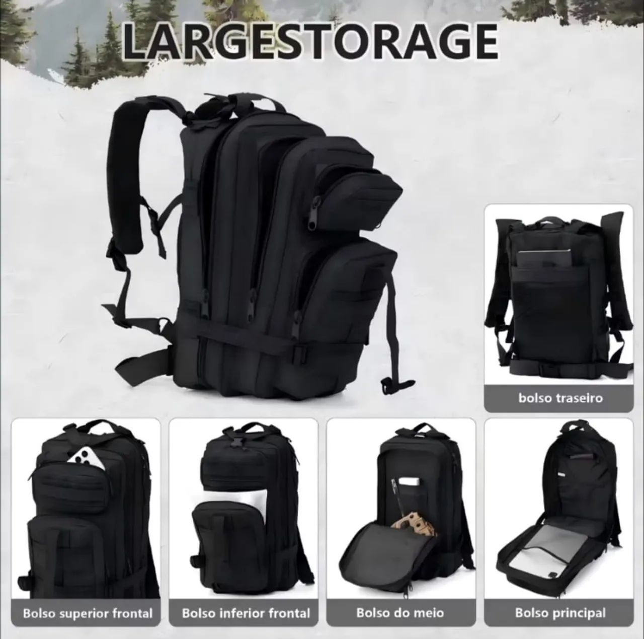 Mochila Tática  - Foto 2