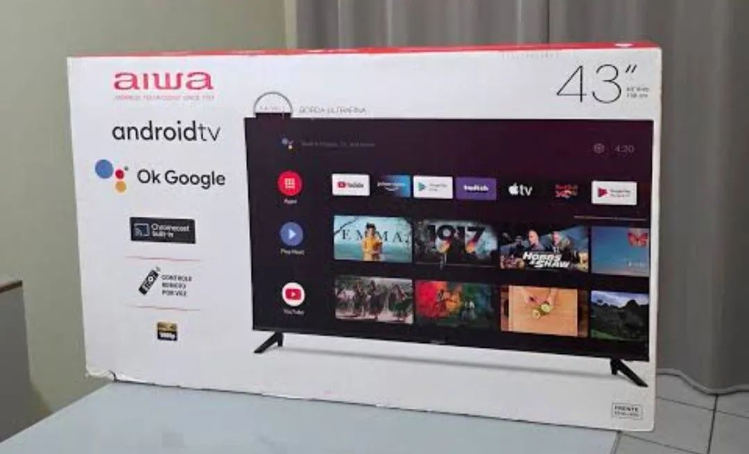 Tv Aiwa 43 polegadas nova na caixa 