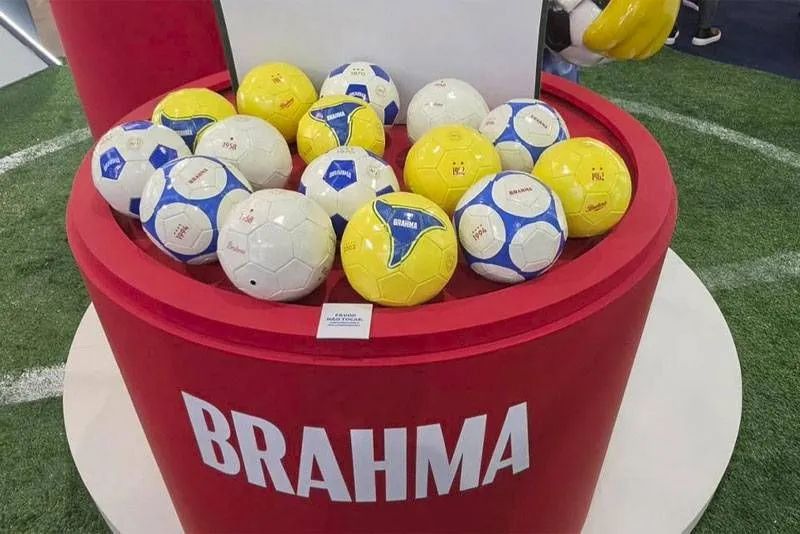 Novo<br>Coleção Completa Bolas De Futebol Brahma Copa Do Mundo - Foto 2