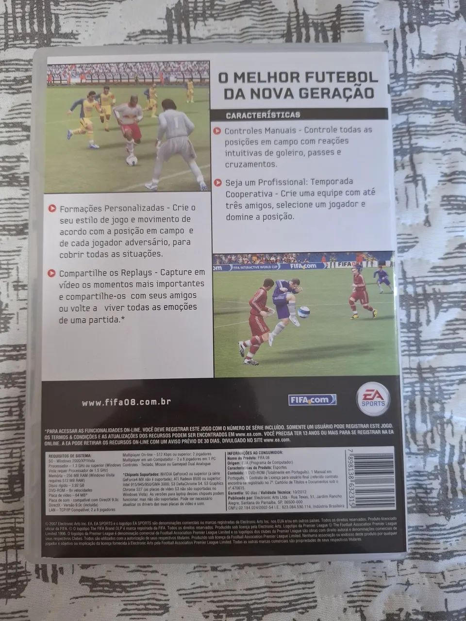Fifa 08 - Mídia Física (PC) - Foto 2