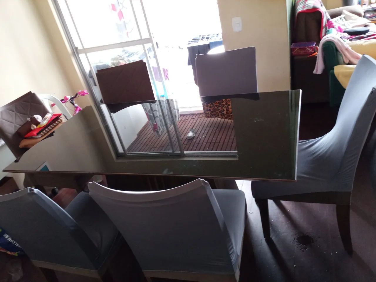 Mesa de jantar com 6 cadeiras - Foto 3