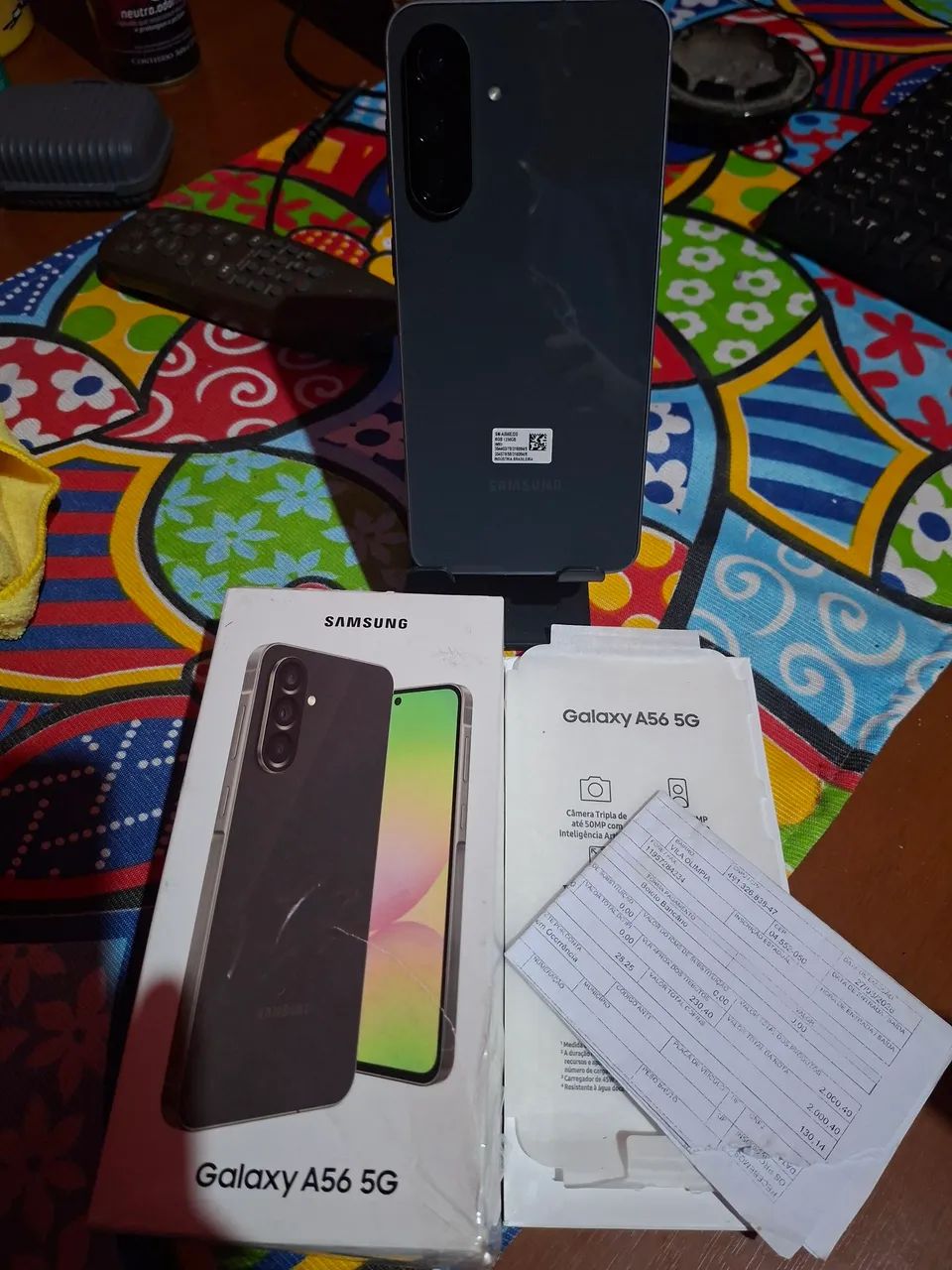 Troco - Galaxy A56 256g / 8 ram completo com NF na garantia  - Foto 2