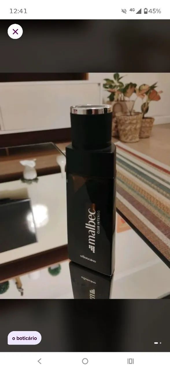 Perfume Malbec Club intenso 100ml
