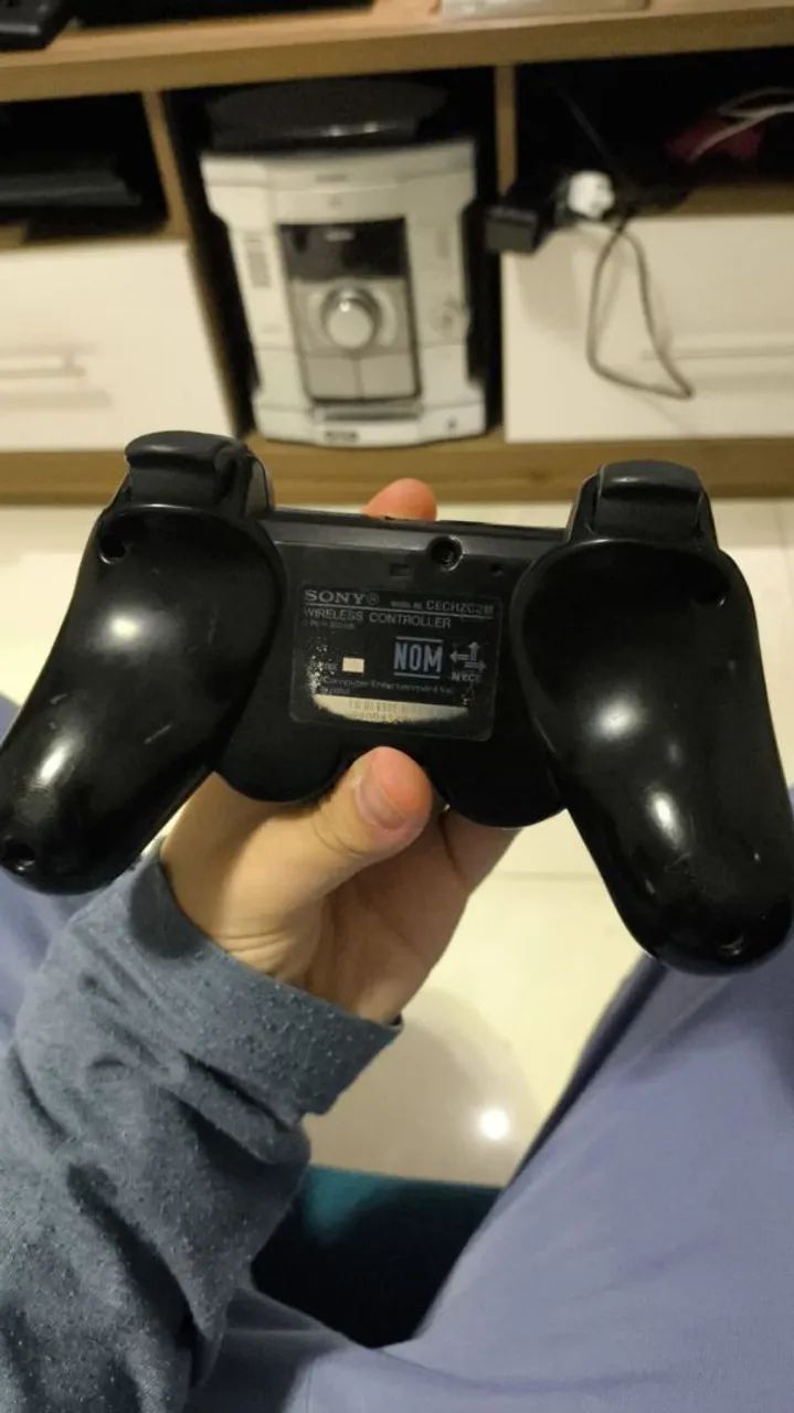 CONTROLE PS3 ORIGINAL PERFEITO  - Foto 2