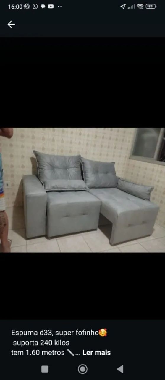 Sofá retrátil Palermo  - Foto 2