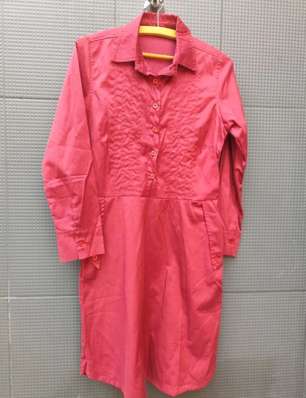 Vestido elegante vinho 