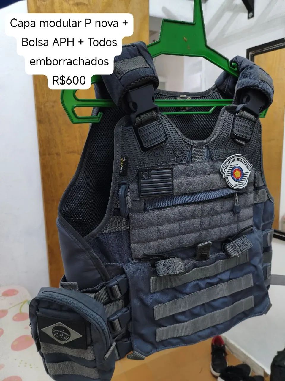 CAPA MODULAR AGUIA BRASIL PMESP