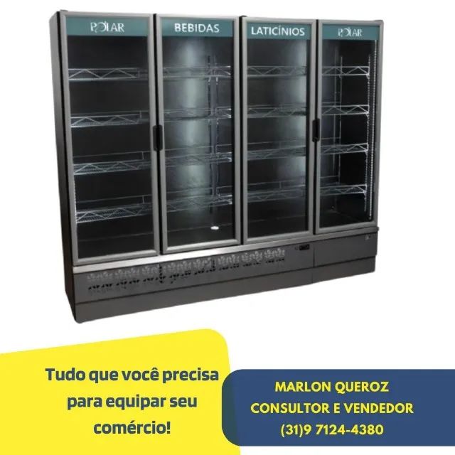 Refrigerador Expositor 5 Portas EVP Polar
