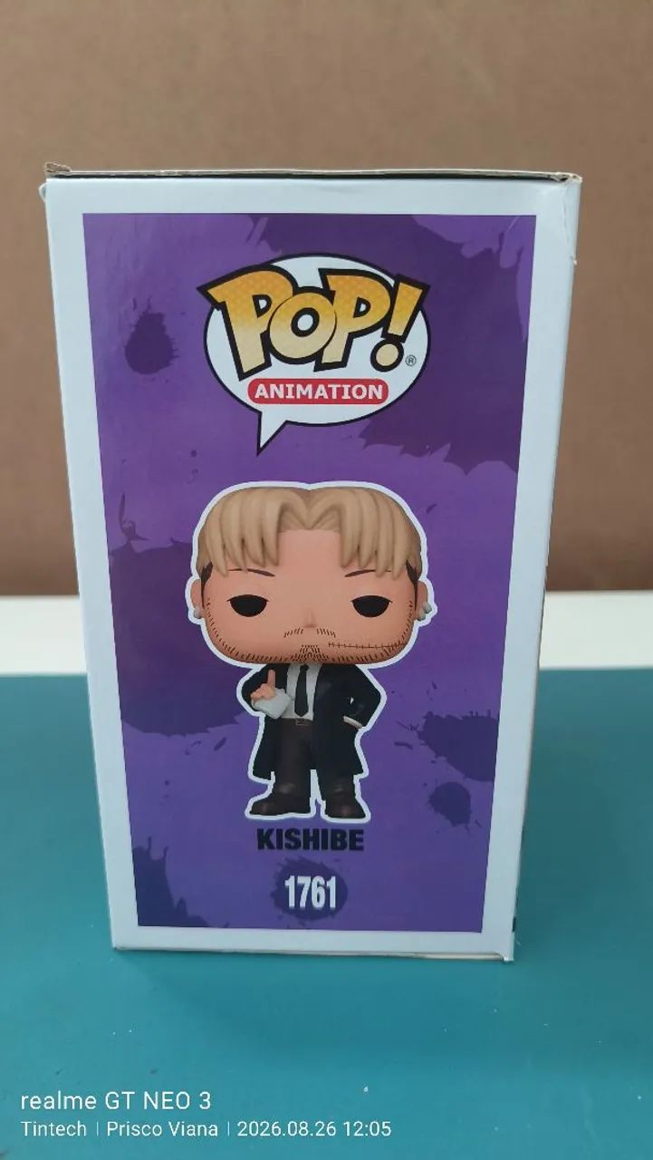 Funko Pop Kishibe #1761 Chainsaw Man Vaulted Original Lacrado - Foto 4
