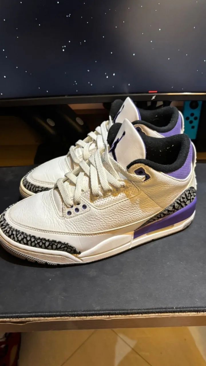 Air Jordan 3 Dark Iris  - Foto 2