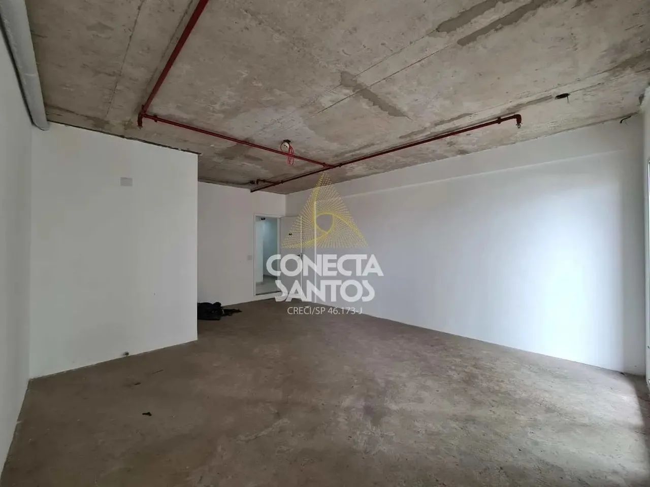 Sala com Lavabo e Sacada em Santos, Cod: 917 - Foto 5