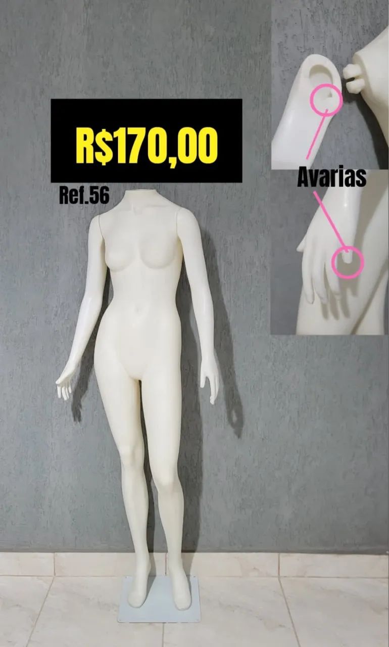 Manequins feminino  - Foto 3