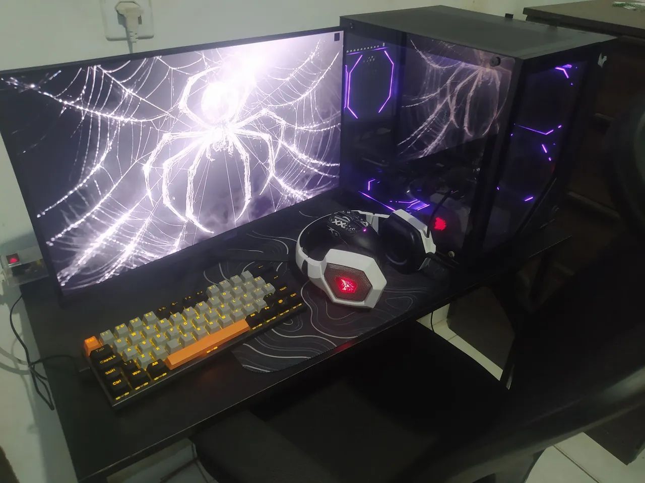 Pc gamer + cadeira + mesa - Foto 2