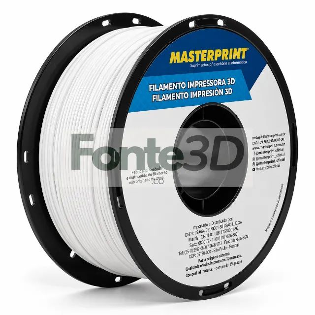 Filamento Petg Branco - 1 Kg Masterprint - Foto 5