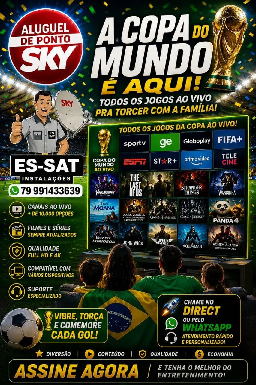 Antenista disponível 
