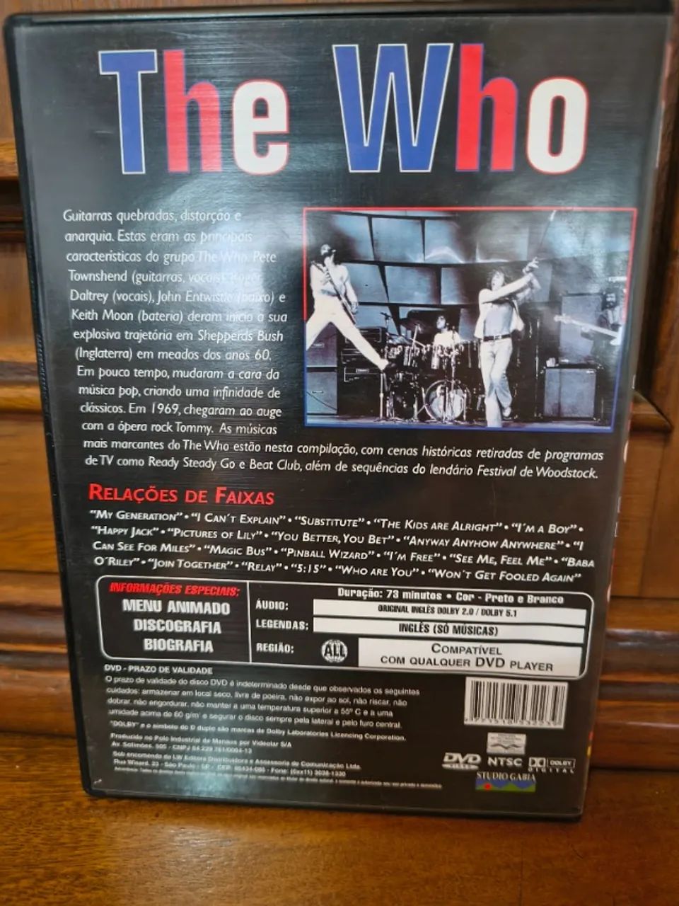DVD The Who - 20 Sucessos da Banda mais Explosiva do Rock - Foto 2