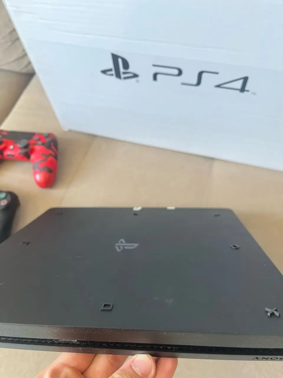 PlayStation 4 slim - IMPECÁVEL  - Foto 4