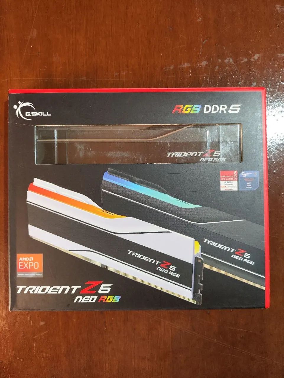 Memória RAM: G.Skill Trident Z5 Neo RGB DDR5 6000MHz CL26 32gb