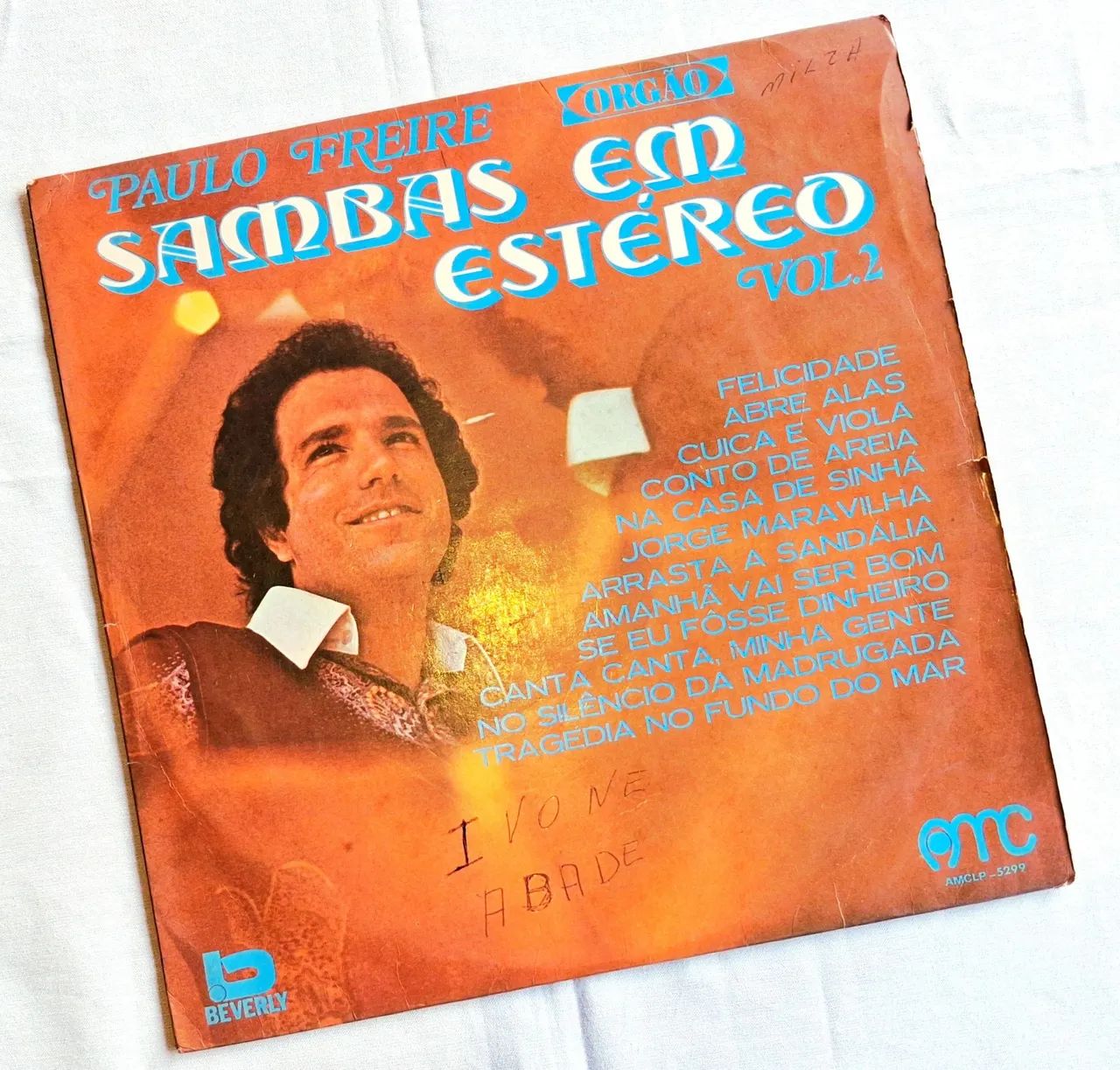 Disco de Vinil LP - SAMBAS EM ESTÉREO VOL. 2 - PAULO FREIRE