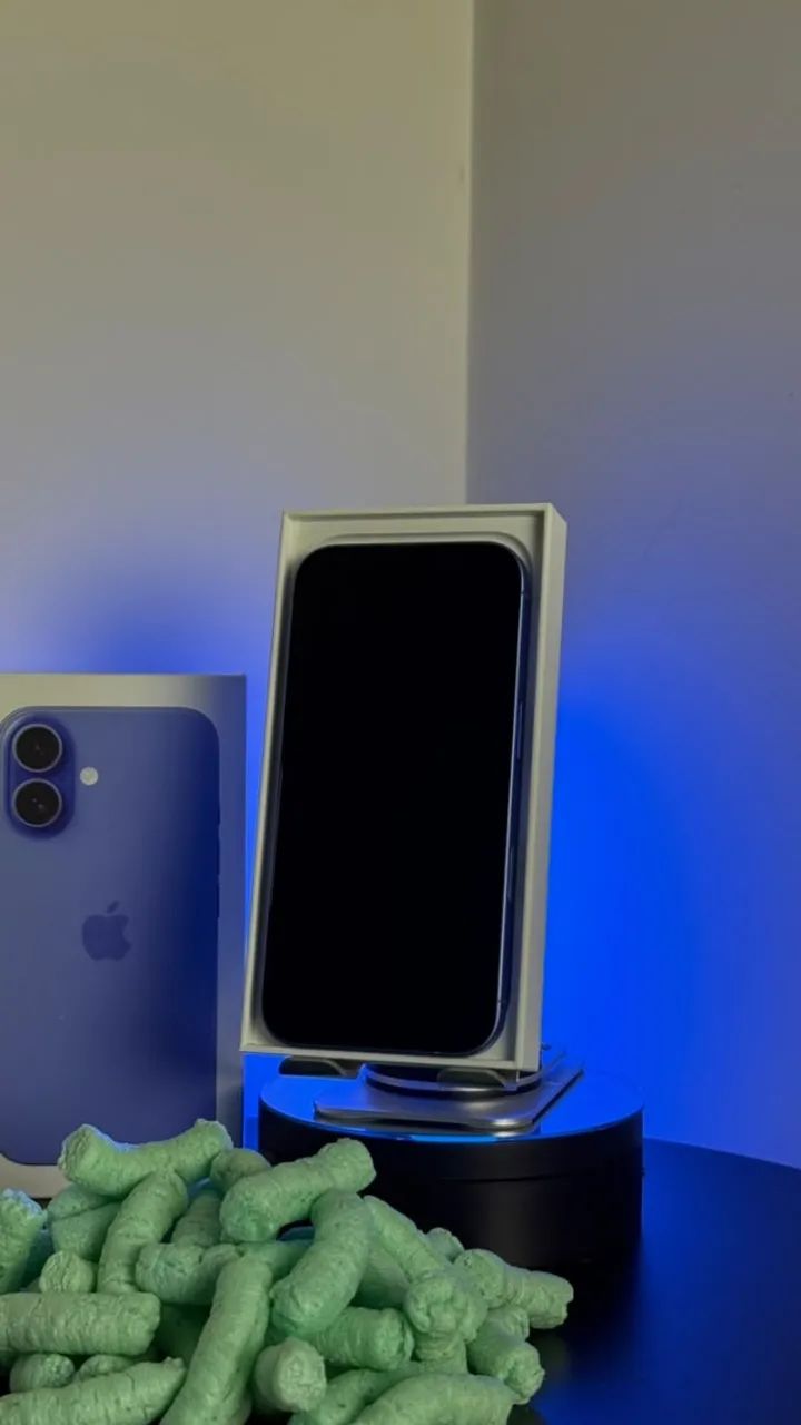iPhone 16 128GB - Azul, com caixa. - Foto 3