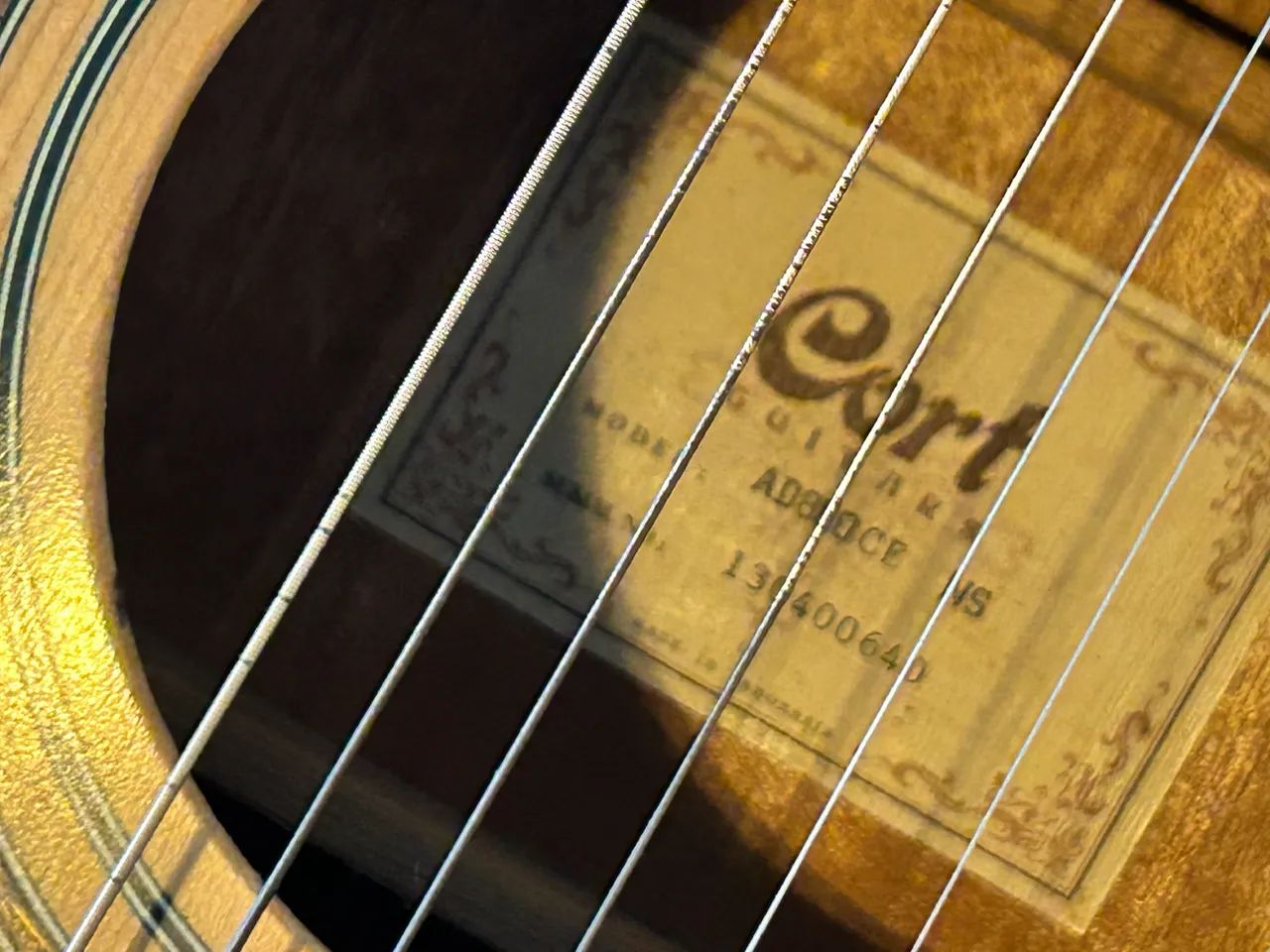 Violão CORT FOLK elétrico - Foto 5