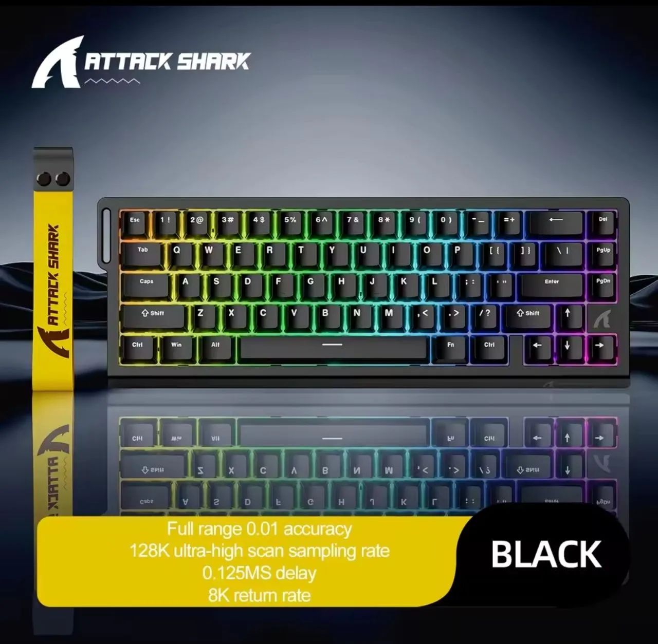 Teclado Magnético - Attack Shark x68he