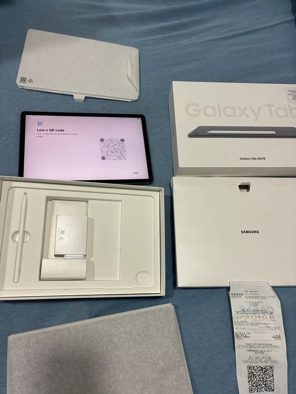 Tablet s10 FE com nota fiscal novo  - Foto 5