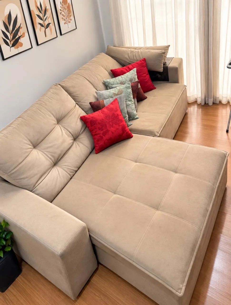 Sofá retrátil 2,5m de largura  - Foto 2