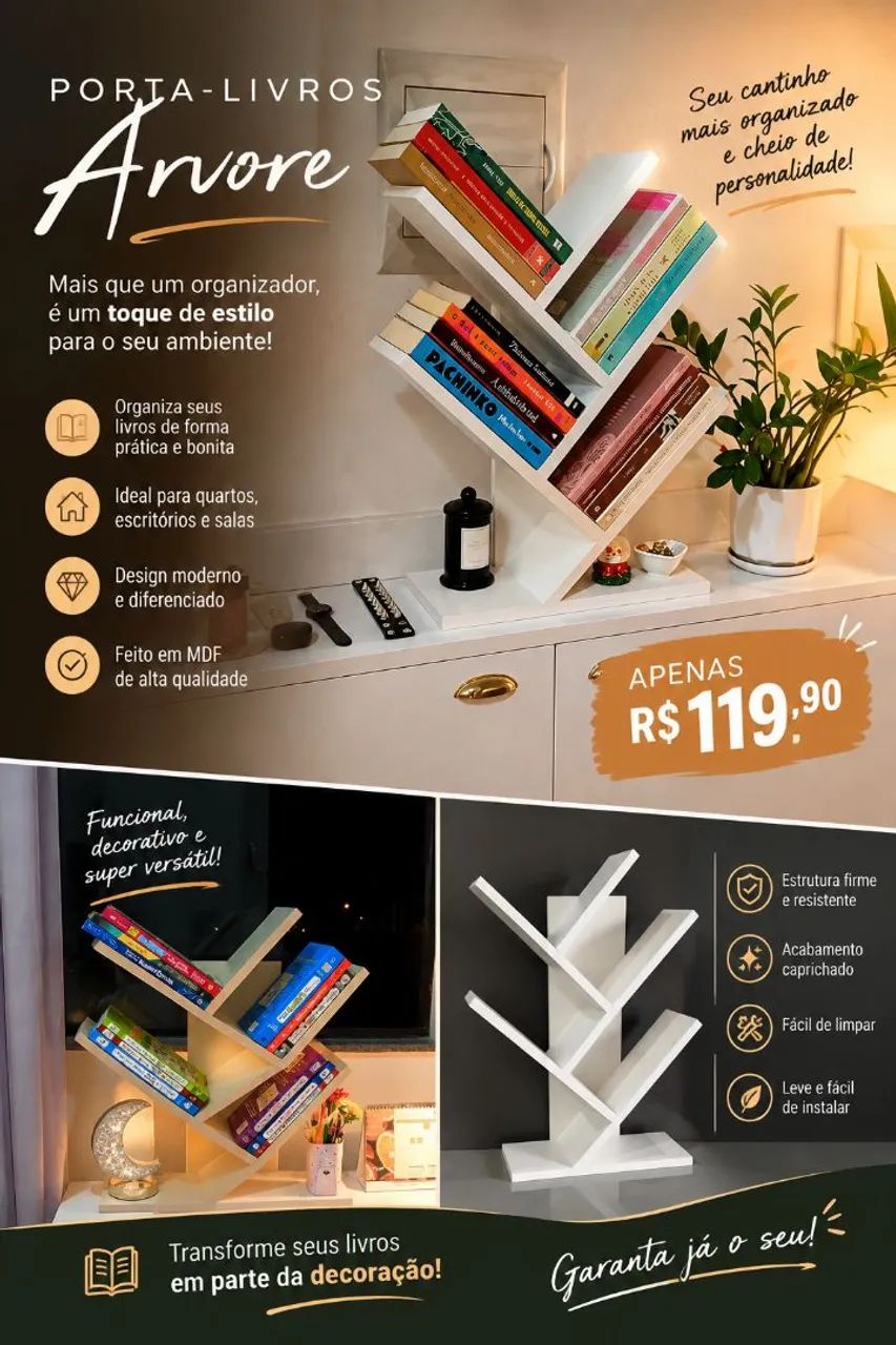 Porta livros