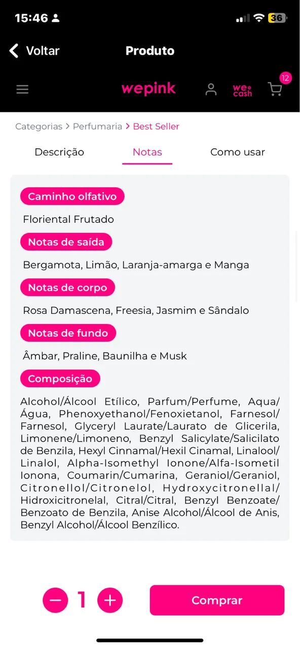 Perfume feminino pureblixxx - Foto 2