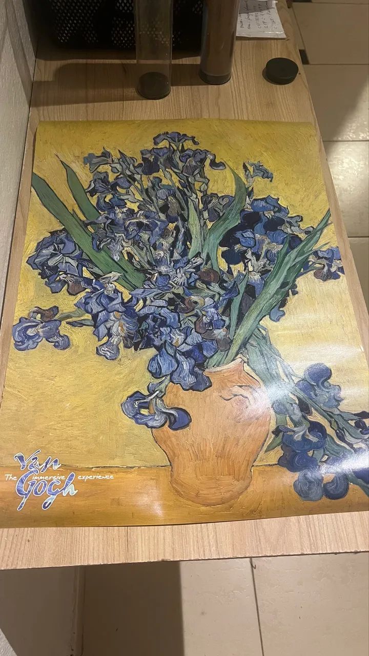 Folders Girassóis & Iris da exposição Van Gogh The Immersive Experience-NYC - Foto 2