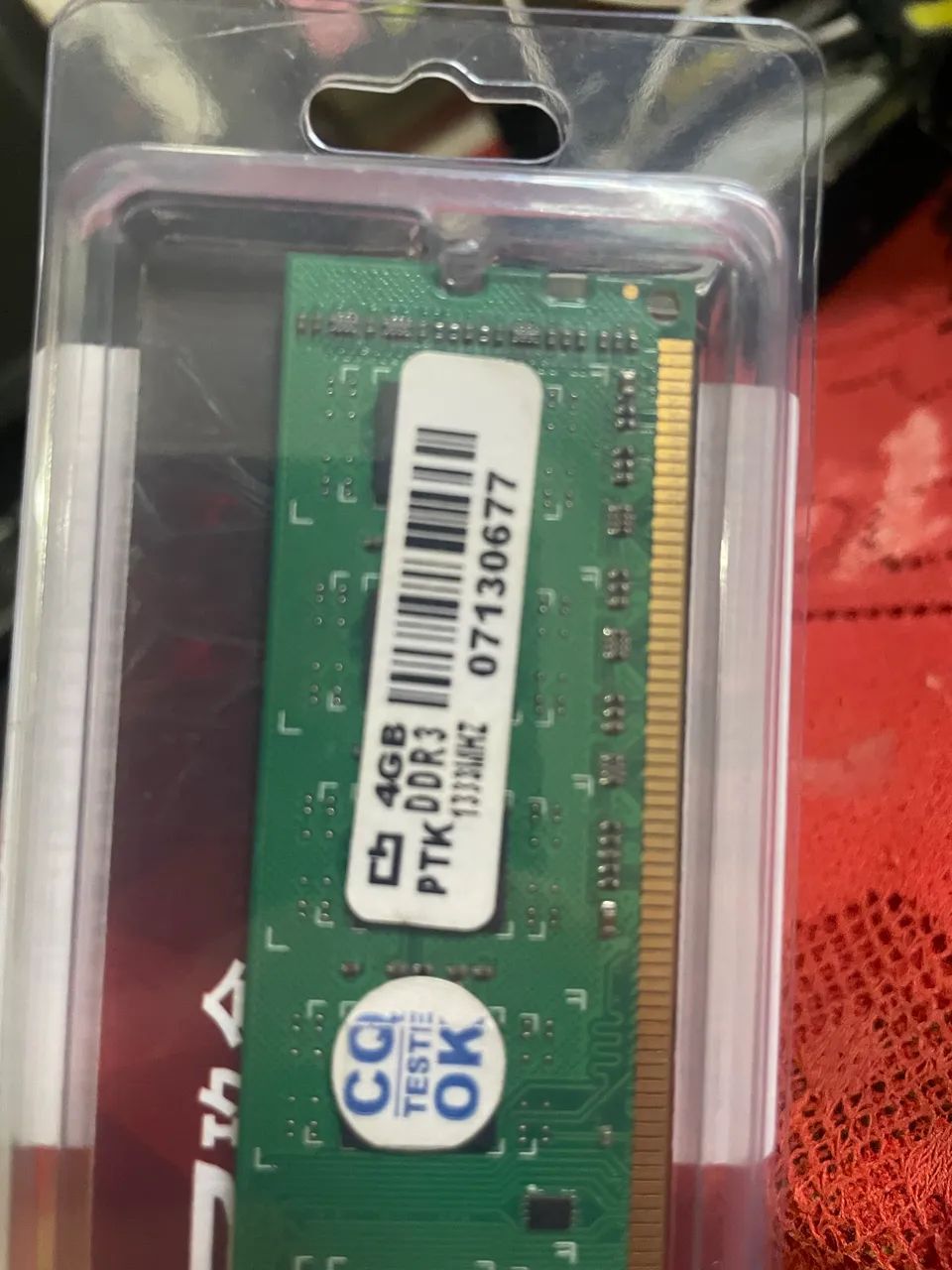 Memória 4GB DDR3 1333MHZ P/PC Desktop  - Foto 2